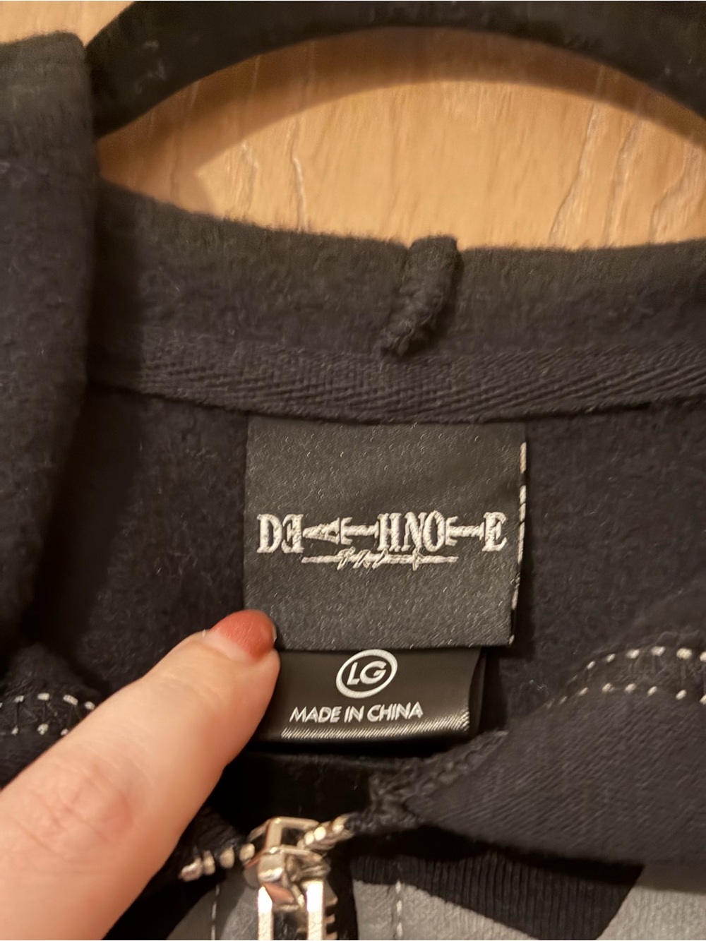 Death Note Multi-Convertible Girls Hoodie - Picture 13 of 15